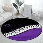 3D Музыкальная нота, нескользящий коврик для входной двери, ванной, комнатный ковер для кухни, спальни, гостиной, напольные коврики, дверной коврик, Декор