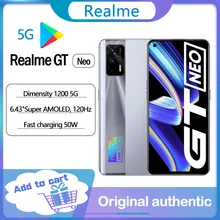 global ROM Original realme GT Neo 5G SmartPhone  6.43