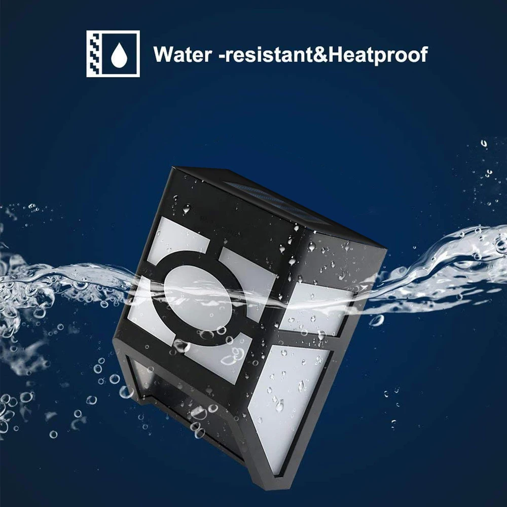 2 светодиода солнечный светильник для забора водонепроницаемый светодиодный