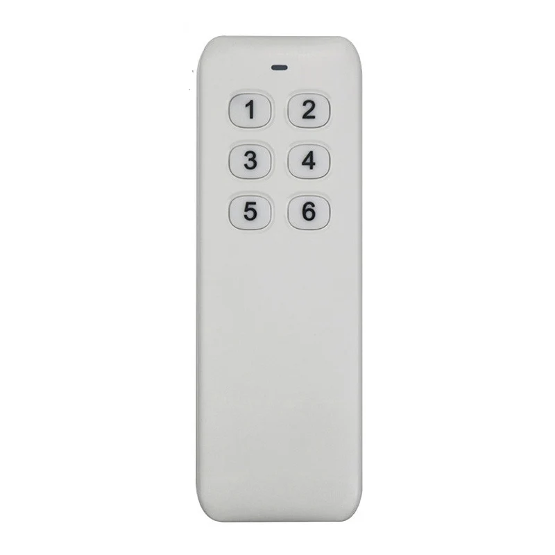 

DC12V 24V 6CH 6-канальный беспроводной пульт дистанционного управления светодиодный выключатель света релейный выход радиочастотный передатчик и приемник 315/433 МГц