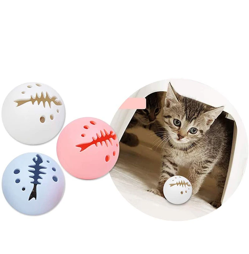 MESNUG 3 упаковки кошачий светильник шар Забавный вес нетоксичный колокольчик