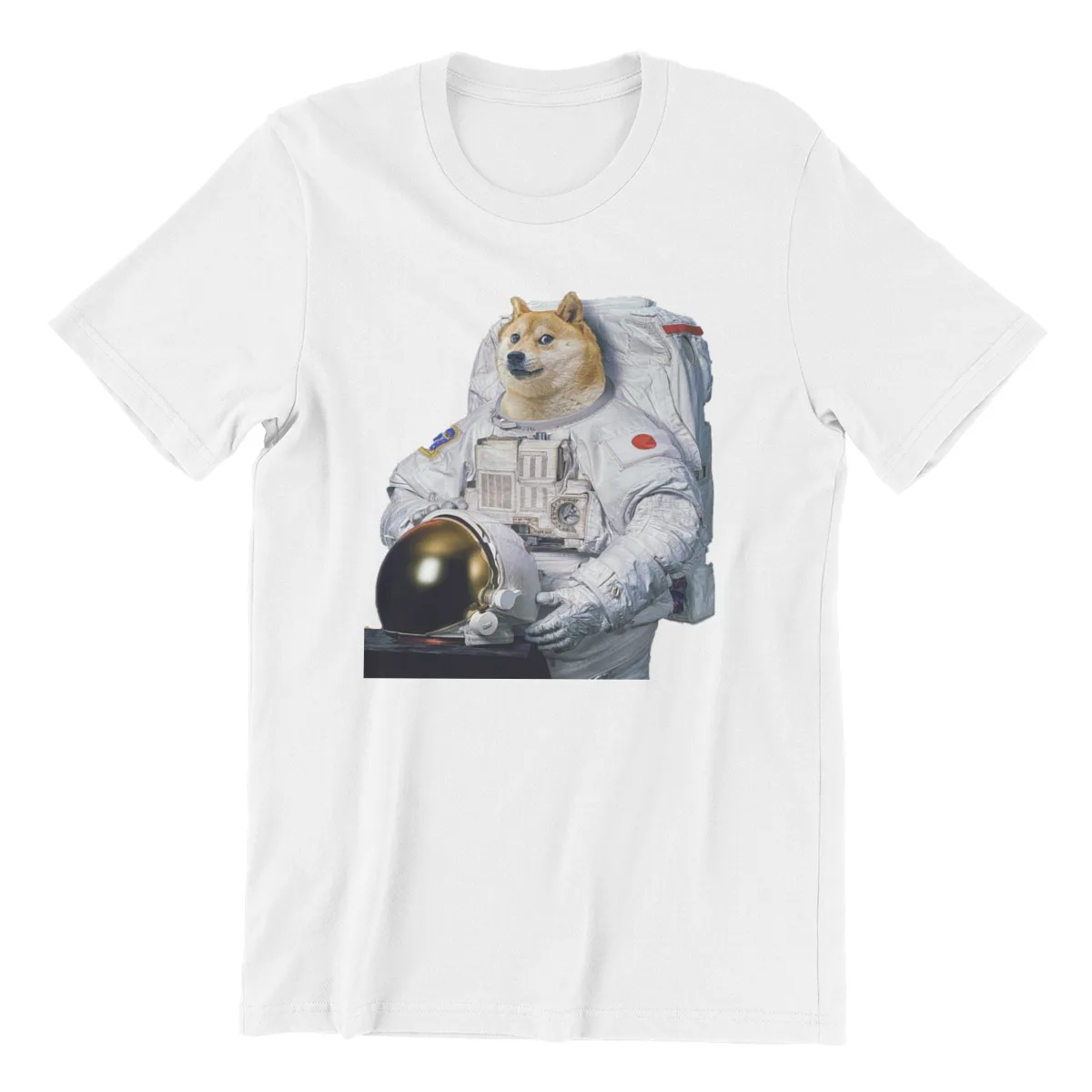 

Dogecoin To The Moon New RoundCollar Men/Women High Street customize Men's T-Shirts 145094