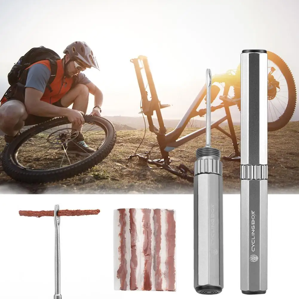 

Bicycle Tubeless Tire Repair Tool Kit MTB Road Bicycle Tyre Drill Puncture Sealant DIY Tire Maintenance Cycling Repair Tools