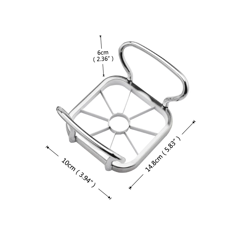 

5 In 1 Rvs Groente Fruit Cutter Apple Peer Chips Handleiding Strip Chopper Aardappel Frietjes Slicer Shredders Keuken Tool