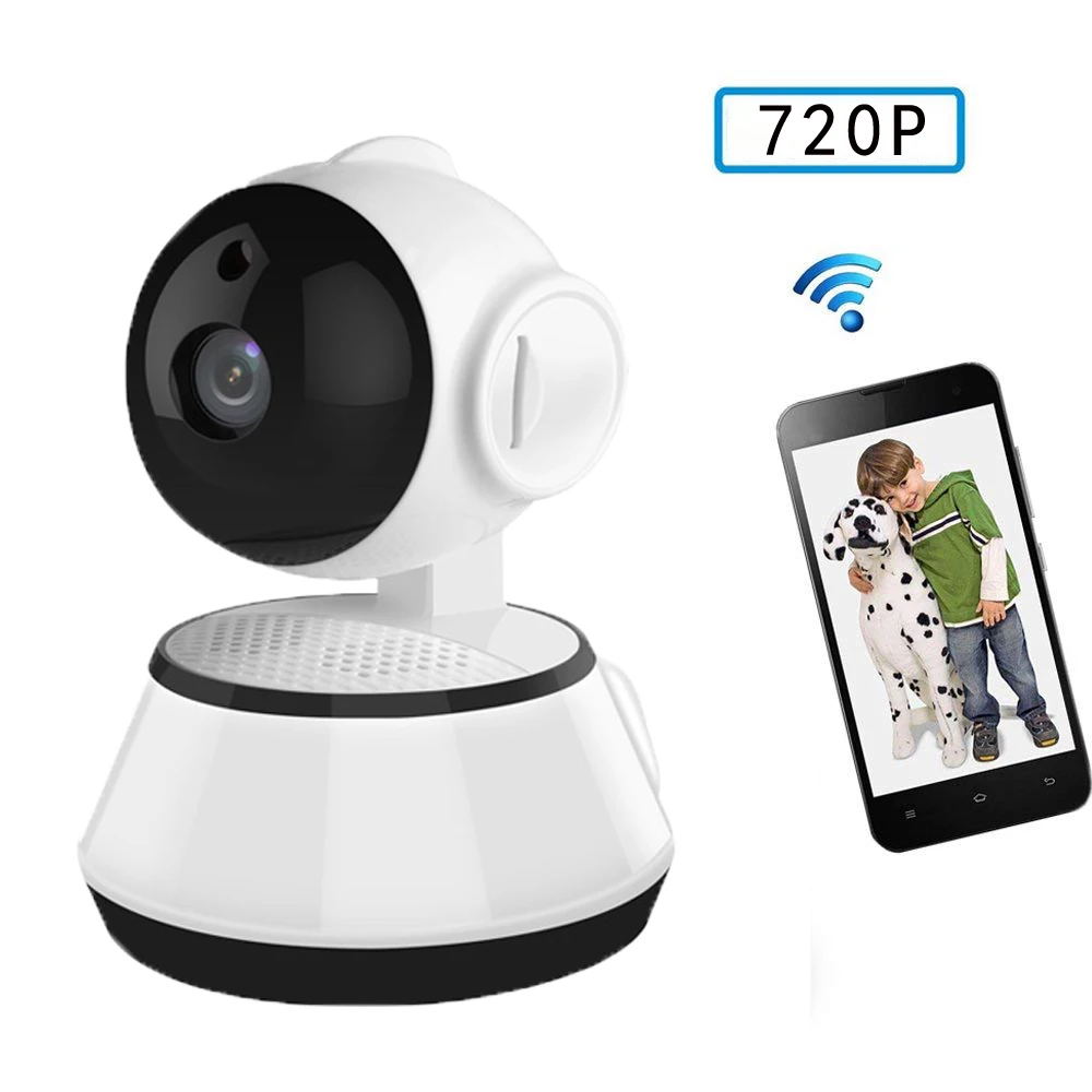 B2C-16GB HD 720P WiFi мини-монитор для детей, беспроводная ip-камера P2P для внутреннего наблюдения, CCTV камера, домашний видео монитор, ночное видение - Цвет: B2C-16GB