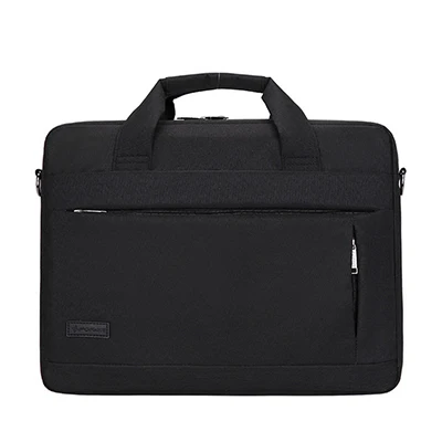 Black (15inch ) Модная вместительная сумка для ноутбука для мужчин и женщин, дорожный портфель, деловая сумка для ноутбука 14 15 дюймов Macbook Pro PC - Цвет: Black (15inch )