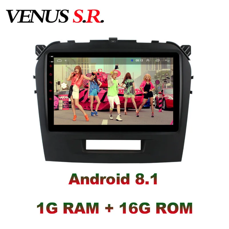 Автомобильный dvd-проигрыватель VenusSR на Android 8 1 2.5D для Suzuki Vitara radio 2015-2016 мультимедиа