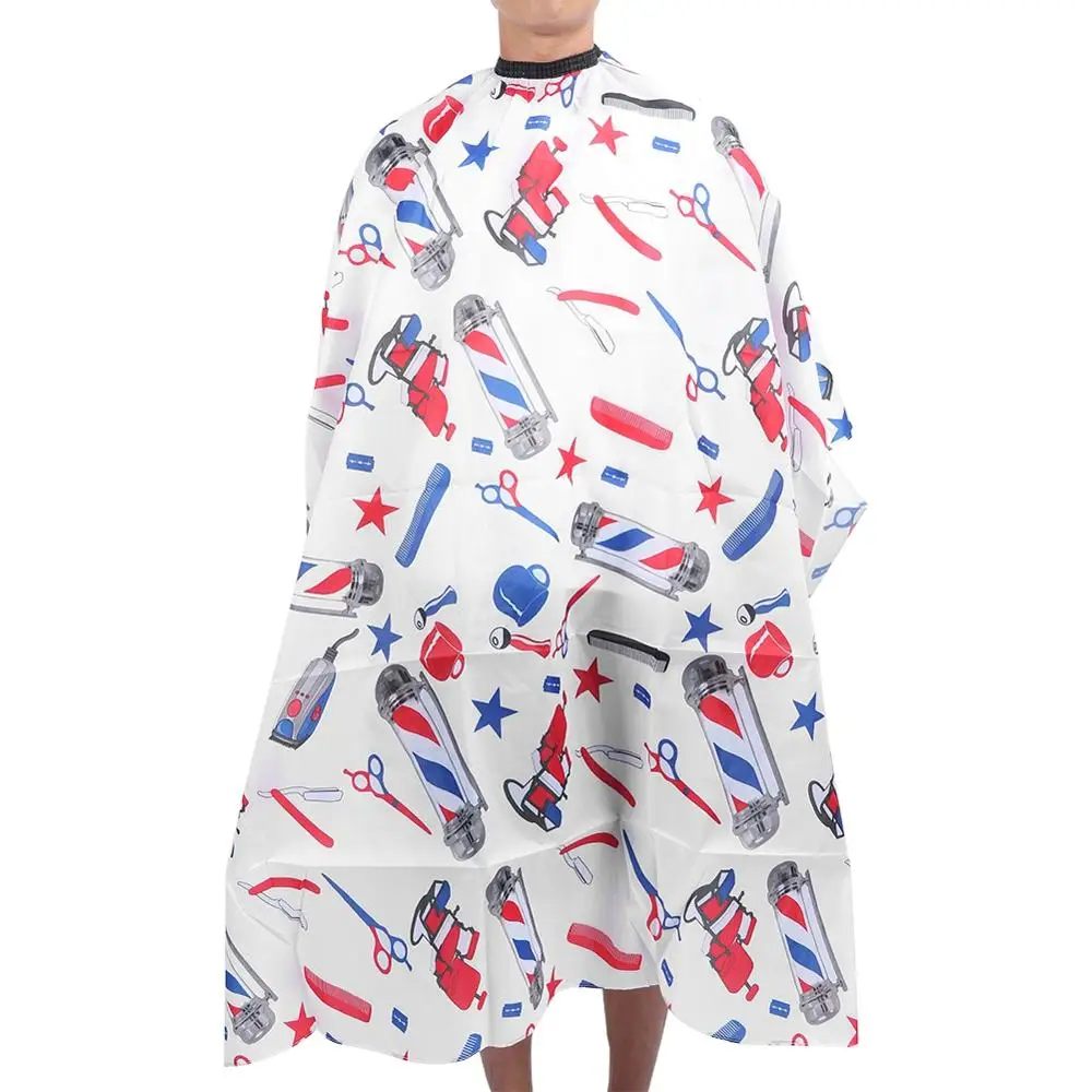 Режущий фартук для окраски волос Ткань парикмахерские стилистов салонные