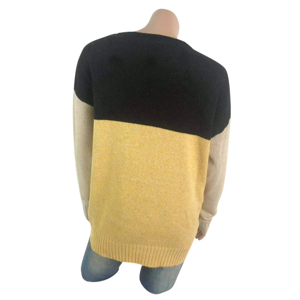 JAYCOSIN женская блузка женский цветочный пушистый ажурный джемпер с длинным