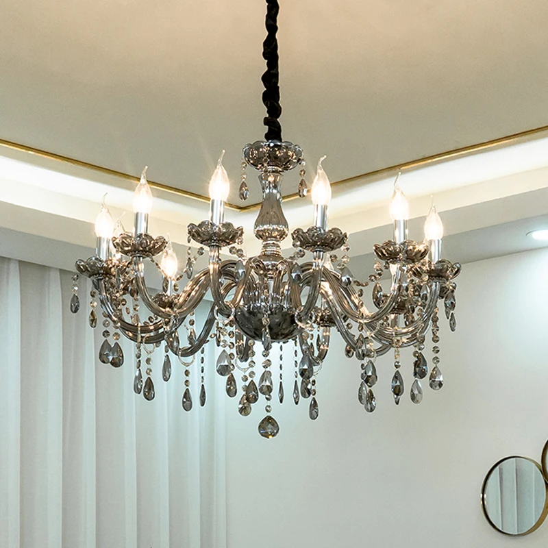 Хрустальные люстры в скандинавском стиле для столовой спальни гостиной