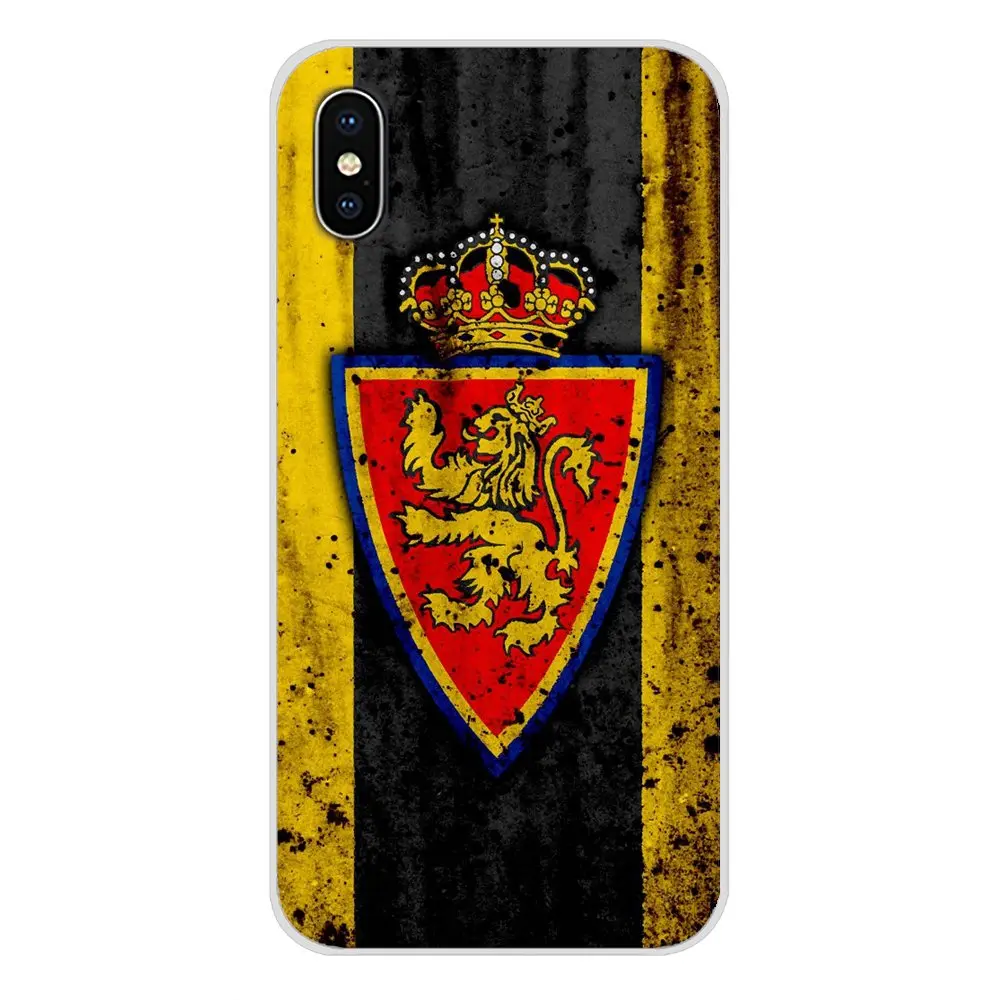 Accessories Phone Cases Covers For Huawei Nova 2 3 2i 3i Y6 Y7 Y9 Prime Pro GR3 GR5 2017 2018 2019 Y5II Y6II Real Zaragoza Logo | Мобильные