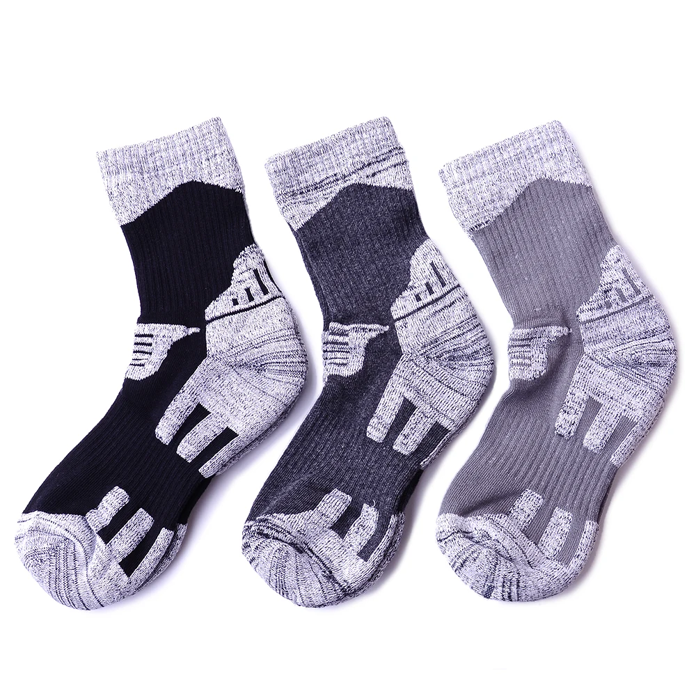 Hot New 2/3 Pair Dropshipping Autumn Winter Thick Thermal Socks Men Women Moisture-wicking Sports Outdoor Running Ski | Спорт и