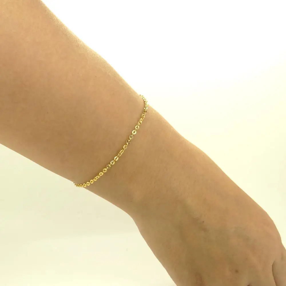 Ювелирные украшения Ботильоны Браслеты 9 11 дюймов (23 28 см) натуральная наборы из 18