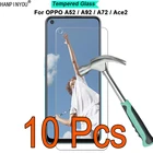 10 шт.лот для OPPO A52 A72 A72n A92 Ace2 Ace 2 5G 9H твердость 2.5D Закаленное стекло Защитная пленка для экрана