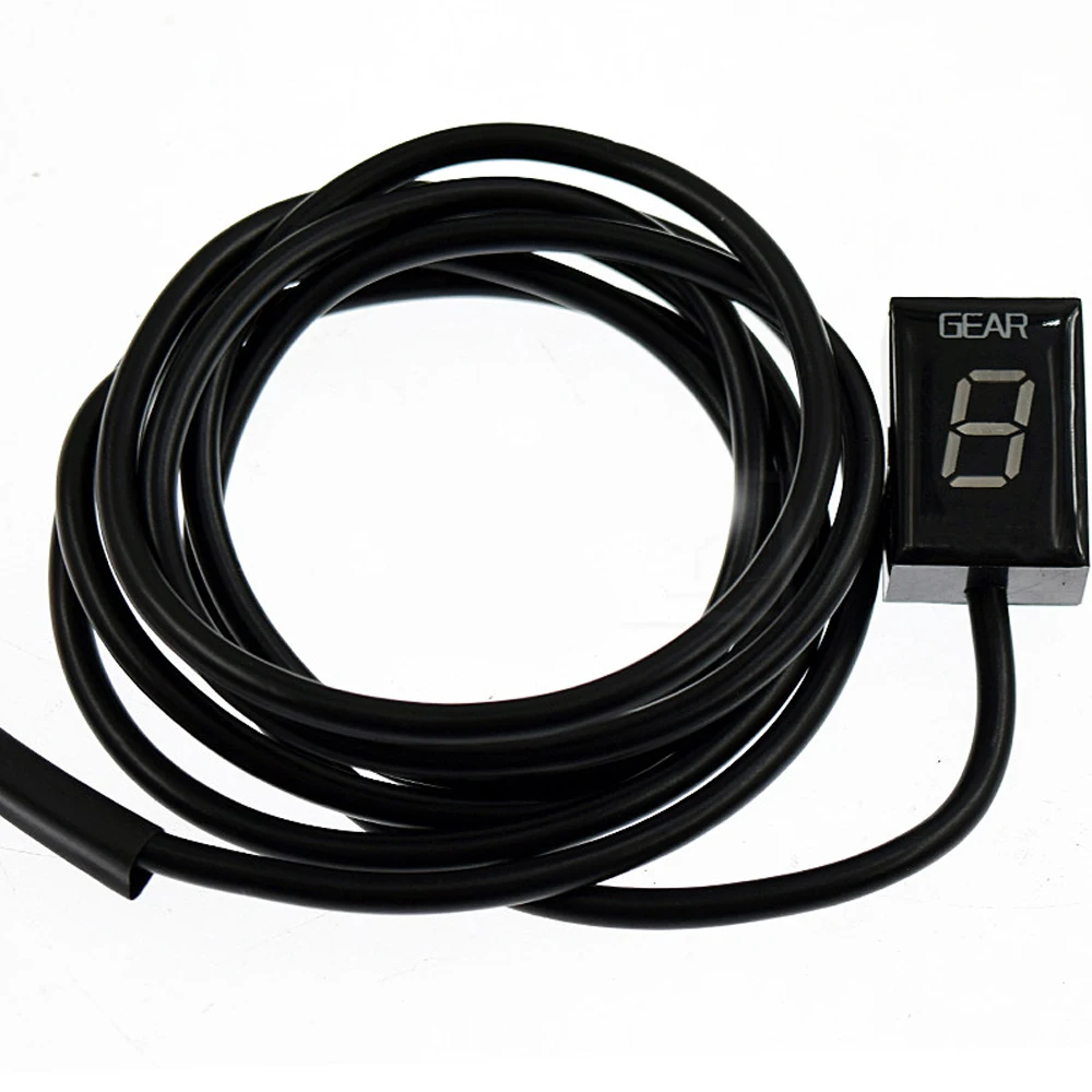 Мотоцикл ЖК Электроника 1 6 уровень индикатор шестерни цифровой измеритель для