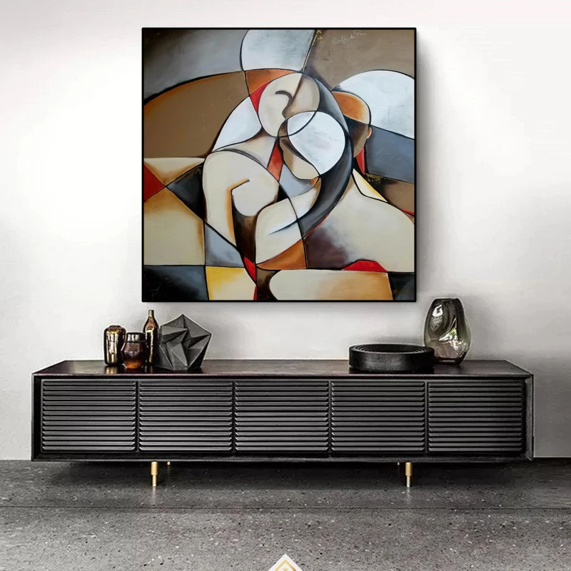Знаменитая абстрактная мечта Пикассо женщина живопись HD холст настенный постер
