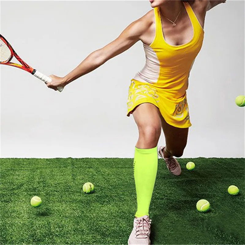 Гетры для тенниса велоспорта бега баскетбола футбола Компрессионные рукава до