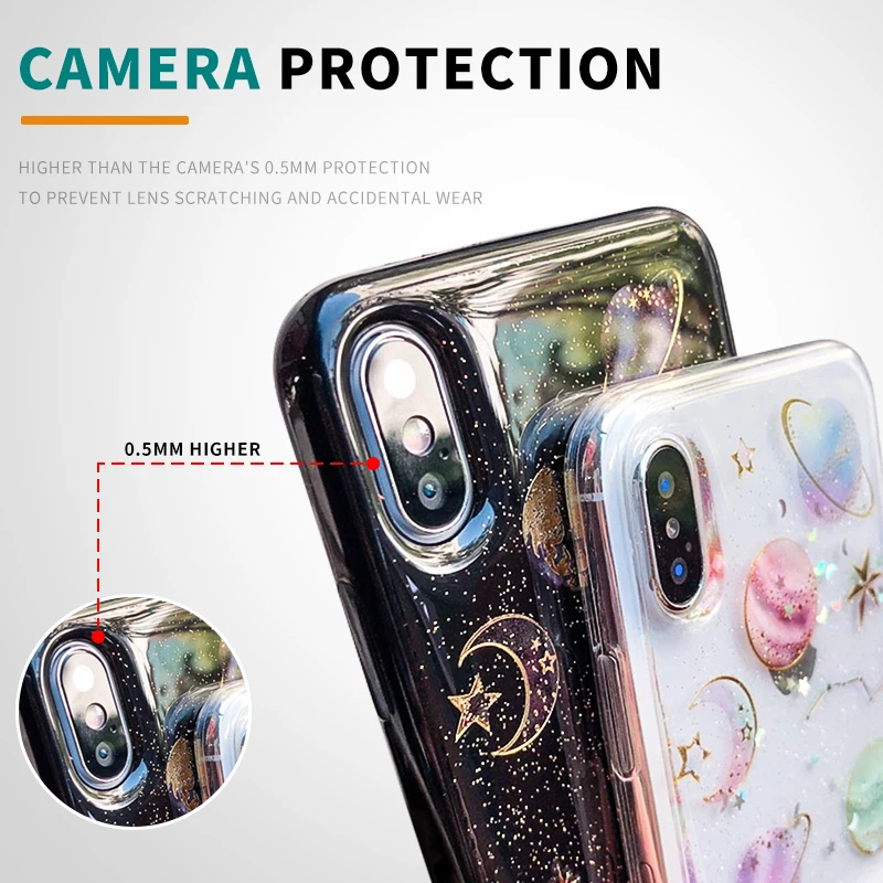 Модные блестящие чехлы для iphone 11 Pro Max 7 XR MAX 6Plus iPhone X 8 мягкий силиконовый чехол со