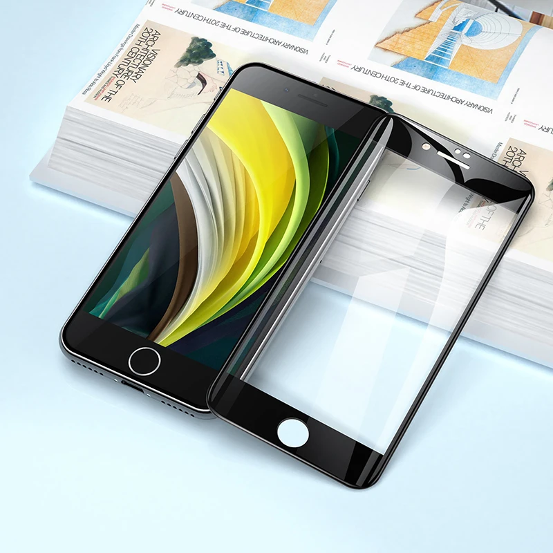 HOCO HD закаленное стекло для iphone se 2020 стеклянная пленка 3D сенсорный экран Защитная