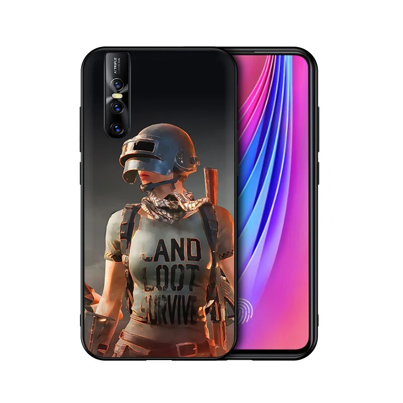 B6 EWAU PUBG мобильный чехол для телефона из силикона Крышка для Vivo Y53 Y55s Y81s Y79 V9 V11 V15 Pro Y69 Y71 Y91C Y93 Y66 X9s Z5X - Цвет: B6