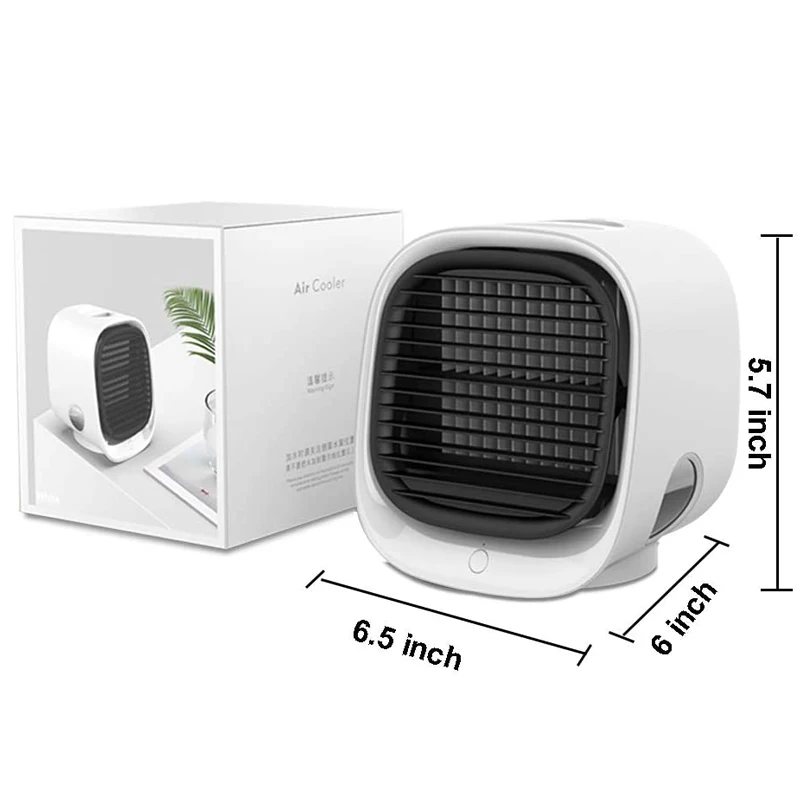 Мини Кондиционер Портативный 7 цветов светильник|Вентиляторы| |