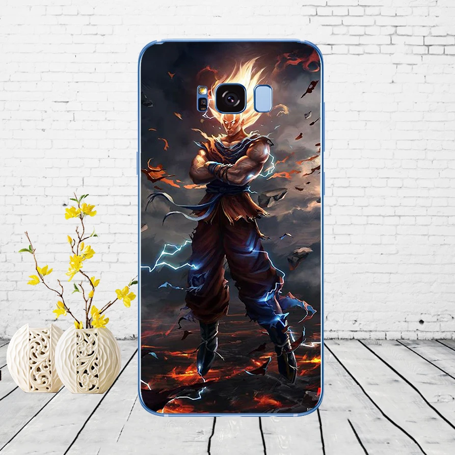 13 Мягкий силиконовый чехол для samsung Galaxy S6 S7 edge S8 S9 S10 plus A70 A50 чехол 79DD Dragon Ball z goku - Цвет: 13