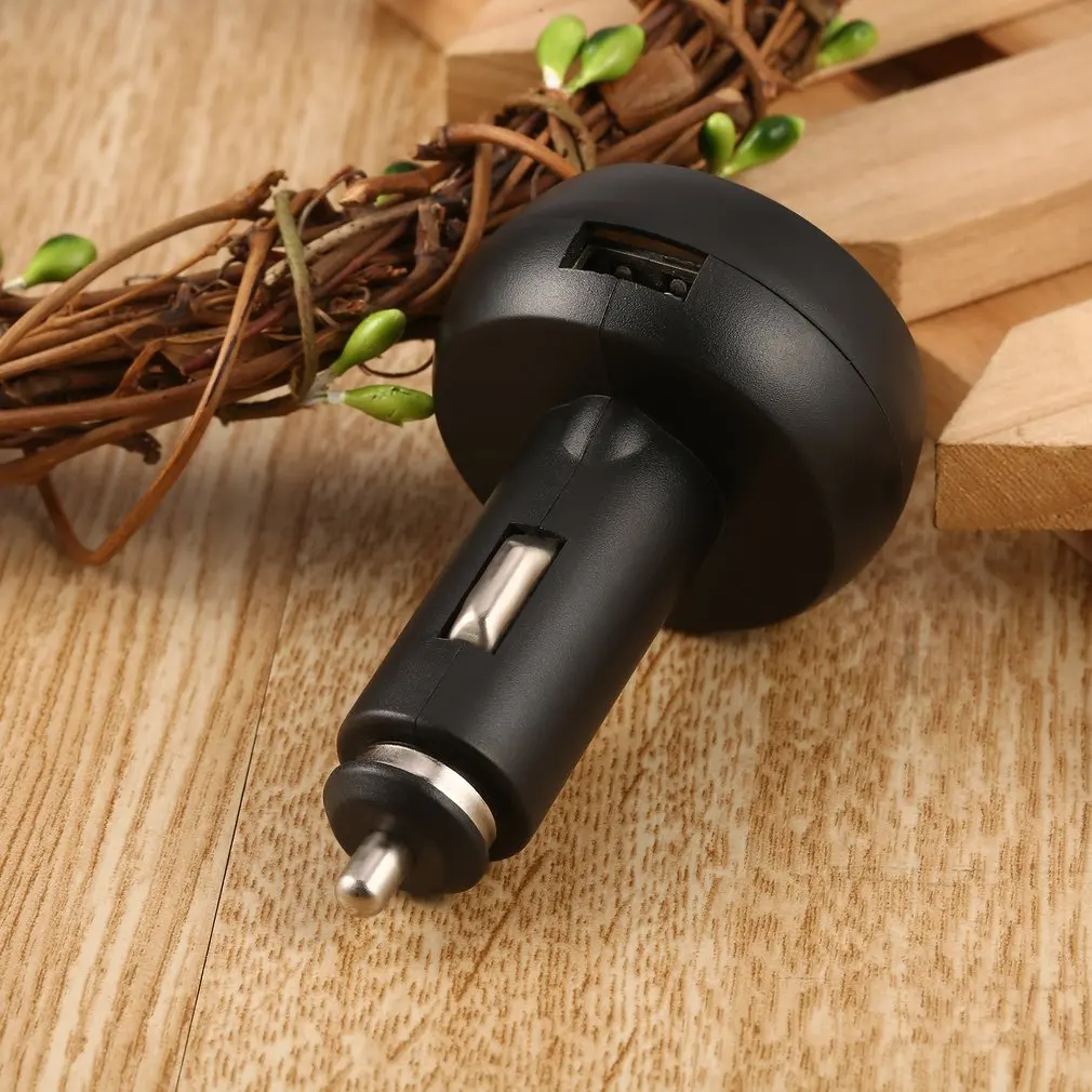 3 в 1 светодиодный зарядных порта USB для автомобиля Зарядное устройство Вольтметр
