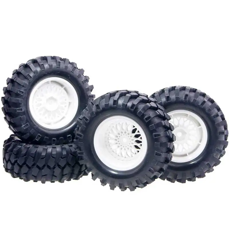 Neum&aacute;tico de escalada D96mm de 1,9 pulgadas, supergoma, 3mm, 6mm, para coches de control remoto 1/10 D90 cc01 scx10, 4 Uds.-2