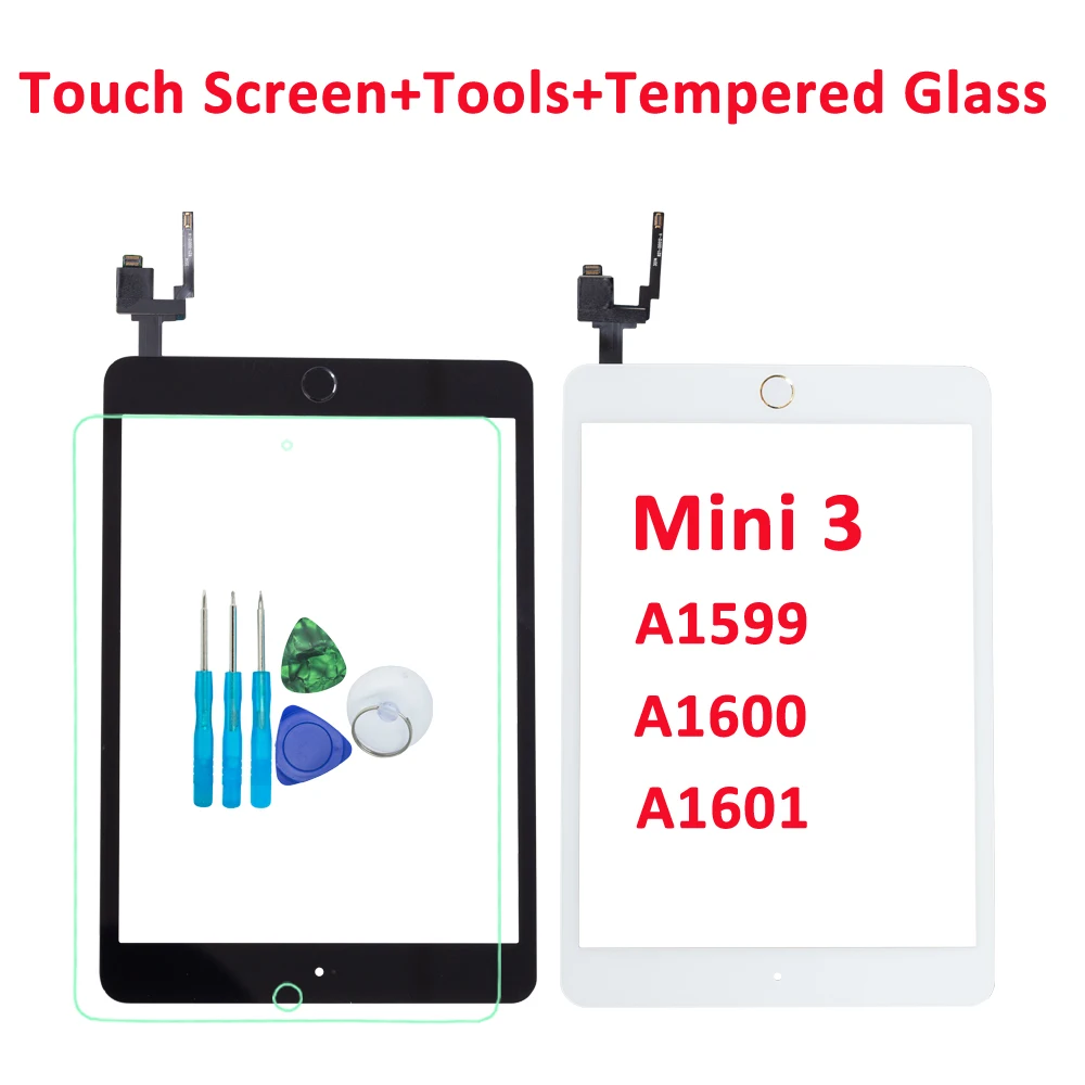 Сенсорный экран для iPad 1 шт. сенсорный mini3 A1599 A1600 A1601 сенсорная панель с цифровым