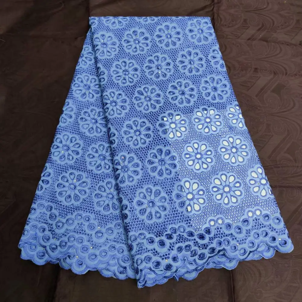 

Beautiful Purple african lace fabrics Latest mesh lace net lace fabric for wedding Swiss cotton lace french lace fabric LYC22