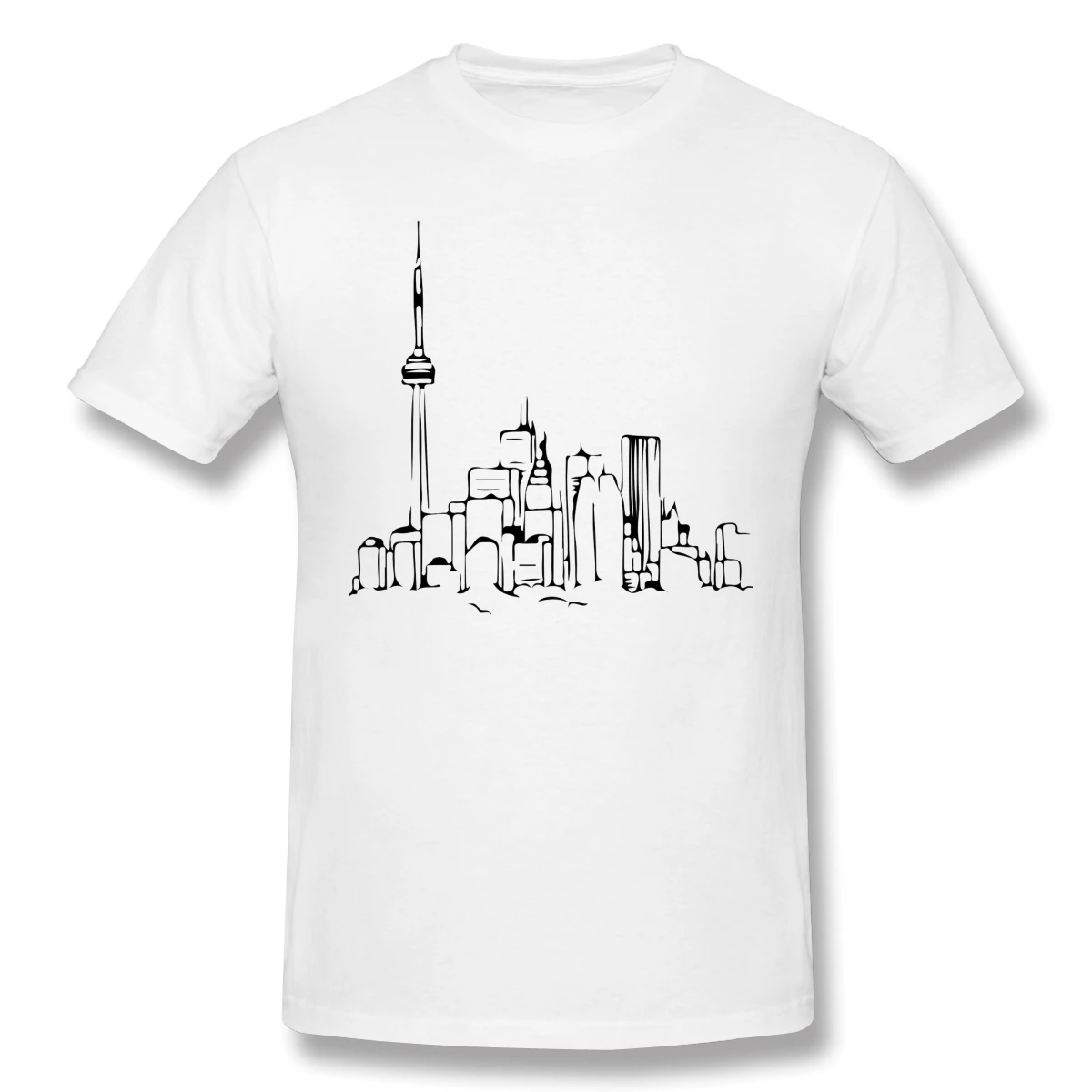

Man Toronto Skyline Cityscape, City, Skyline Cat , Netherlands fitness Funny T-shirts