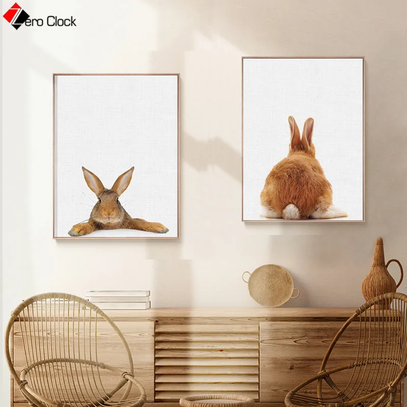 Настенный постер в скандинавском стиле для гостиной Детская Картина на холсте с