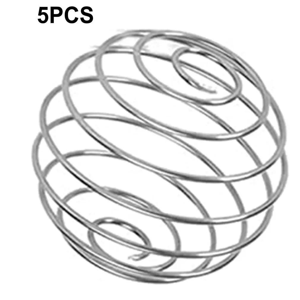 

5pcsSilver Stainless Steel Mixed Whisk Ball forShaker Bottle Protein Bottle Fitness Creative Compression Mixing Bar Drink Gadget