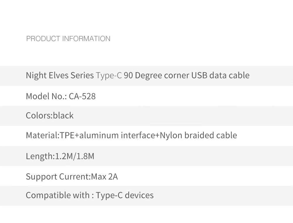 MCDODO 90 градусов 0,5/1,2/1,8/3 м Быстрая зарядка type C кабель для samsung Xiaomi huawei LG Android USB-C зарядное устройство Шнур данных