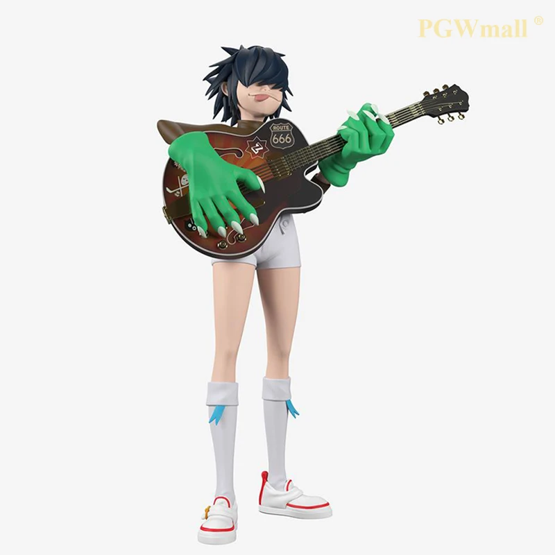 gorillaz collectible bass player figures rock band resin sculpture home decoration accessories for living room ornaments free global shipping