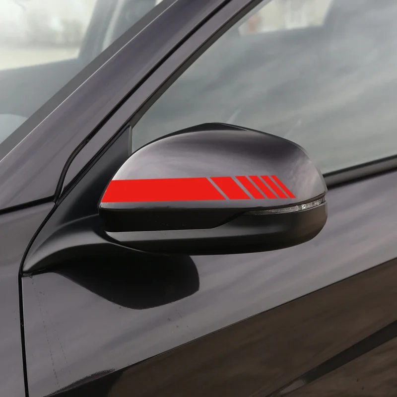 2 шт. светоотражающие наклейки на боковые зеркала заднего вида для lada VESTA niva kalina