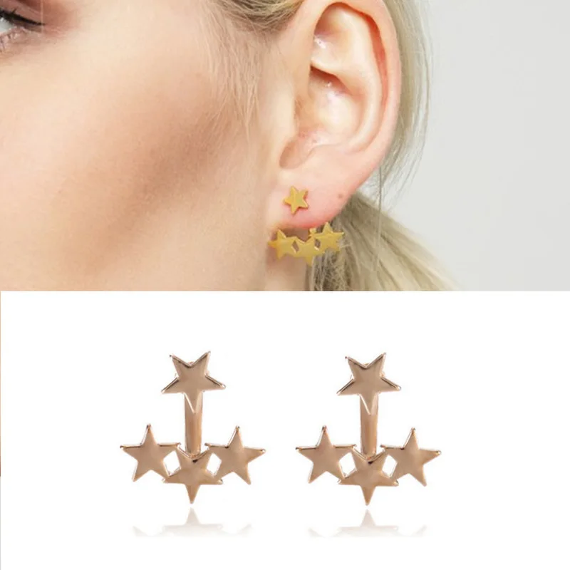 Женские серьги в стиле ретро с простой атмосферой для вечеринки свадьбы форме