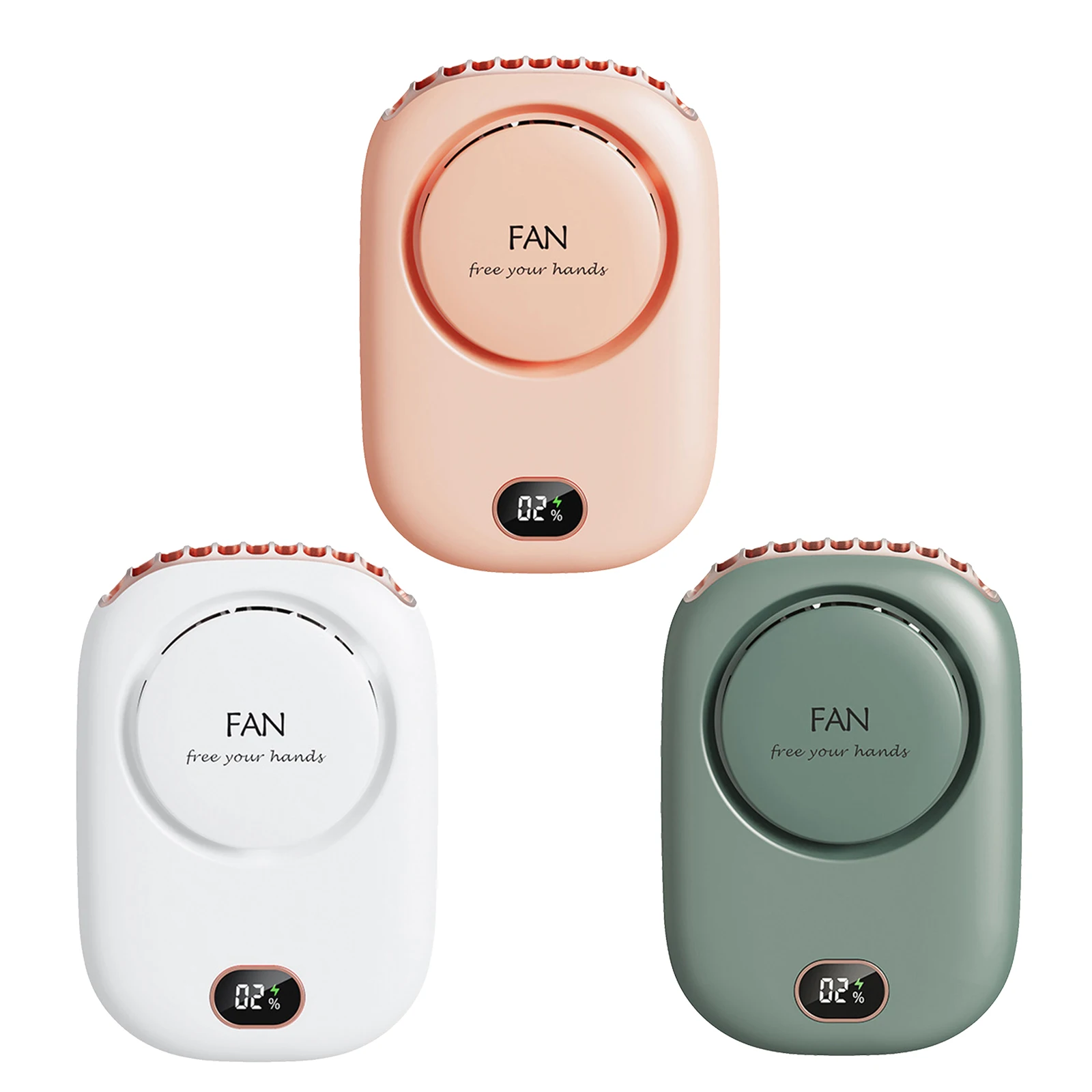 

Hand Held Fan Hand-free Personal Fan Body Cooling Hands free Neck fan for Office, Home, Outdoor Travel