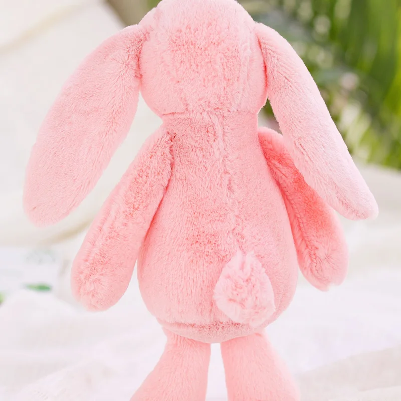 

Top quality25cm silly cute stuffed rabbit plush soft toys plushie Rabbit Kids Pillow Doll Creative Birthday Gifts for Girls
