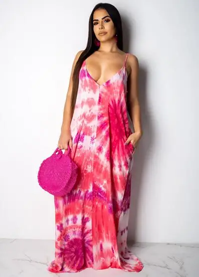 01 Длинное платье vestidos vestido, хлопковое женское платье с v-образным вырезом, Топики, длинное платье для женщин, плюс размер, свободный принт, в полоску - Цвет: 01