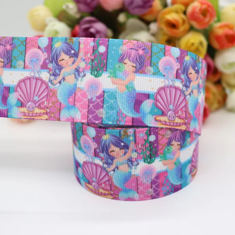 

50 yards 1.5'' 38MM Cartoon Printed Grosgrain Ribbons For Hair Bows DIY Handmade Materials Y202081301