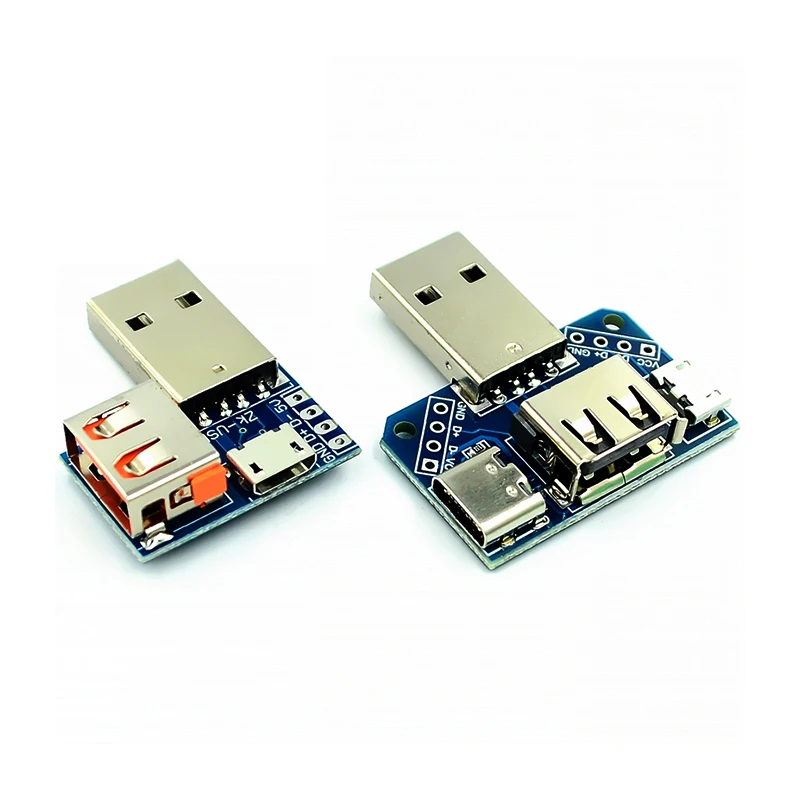USB-адаптер со штекером и разъемом USB на гнездо Type-c Micro 2 54-4P |