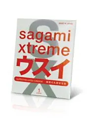 Ультратонкий презерватив Sagami Xtreme Superthin - 1 шт. | Красота и здоровье