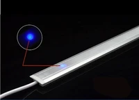 touch sensor led bar light dimmable 50cm ultra thin led tude hard strip light whitewarm white