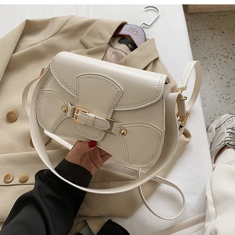 

Elegant Female Square Armpit Bag 2021 Fashion New High-quality Pu Leather Women's Designer Handbag Travel Shoulder Messenger Bag