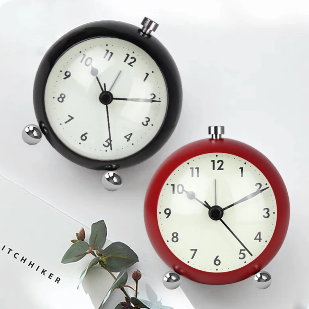 Цифровой будильник современные креативные круглые часы 3 5 дюйма европейский