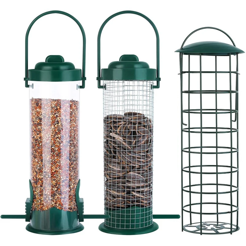 

Heritage Wild Bird Hanging Seed Feeder Peanut Feed Fat Ball Feeders Garden Birds