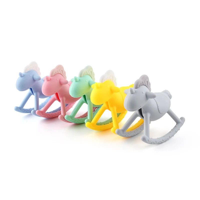 Keep & расти 1 шт. милый Единорог Детские Силиконовые ложки для животных