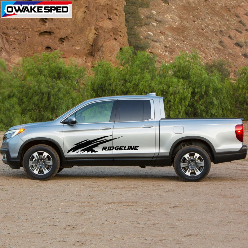 1 компл. OFF RAOD полосы кузова автомобиля дверь боковой Декор стикер для Honda Ridgeline