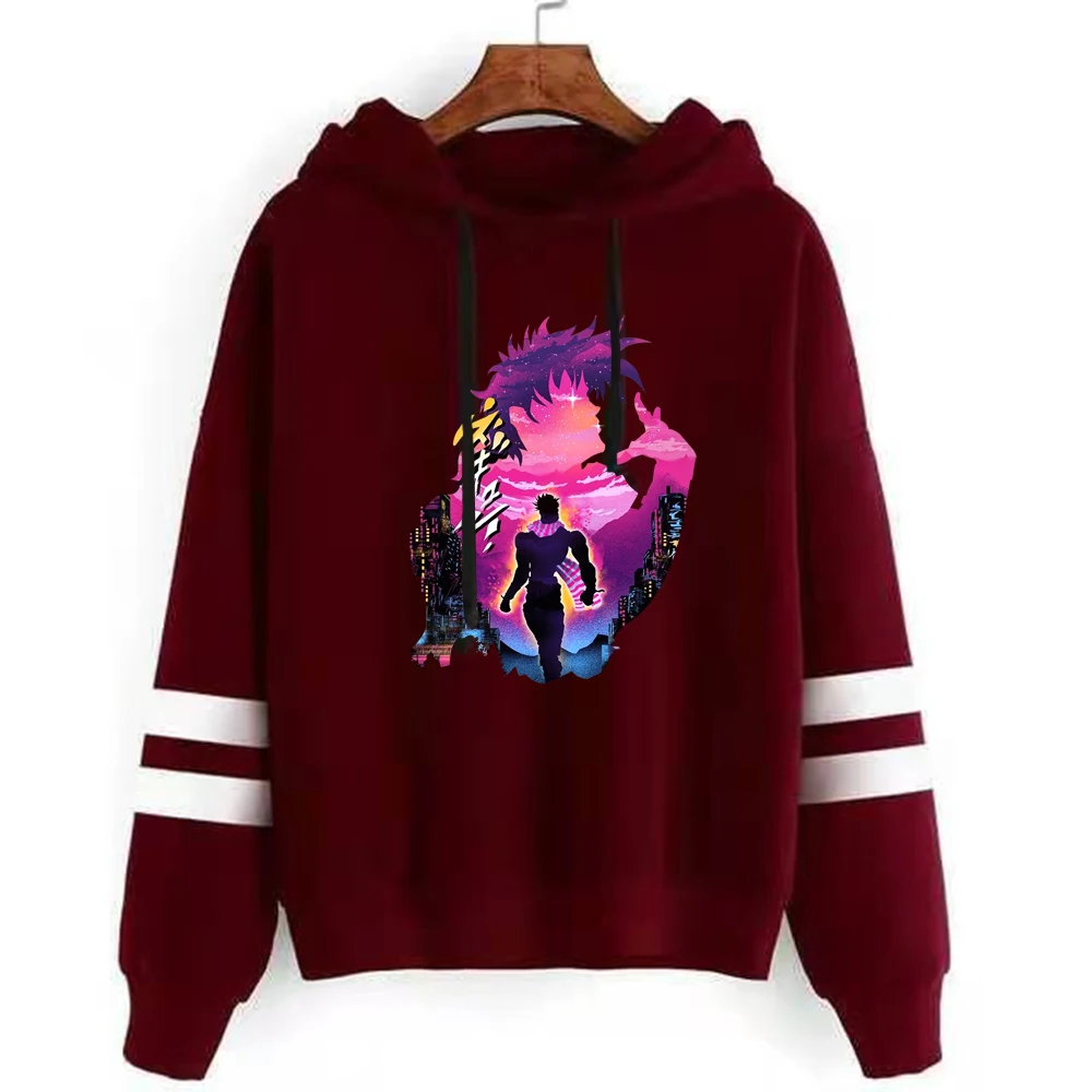 

Male Sweatshirt Men Women Moleton Top Loose Jojo Bizarre Adventure Hoodies Unisex Clothes